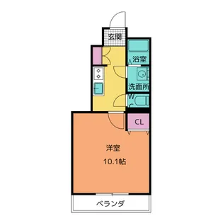 レオーネ【1階】の間取り