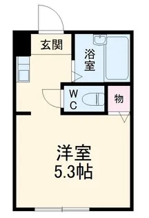 ロッシェル相模原一号棟【2階】の間取り