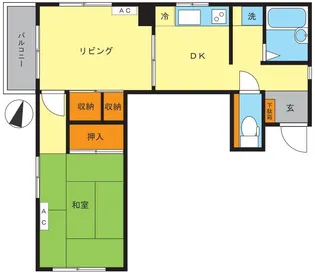 小林ビル【2階】の間取り