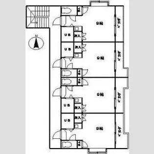 サン・ルラーシュ【5階】の間取り