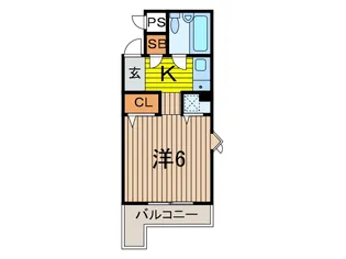 ジョイフル蕨【5階】の間取り