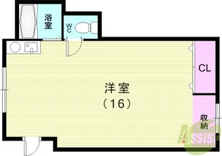 コートハウス【2階】の間取り