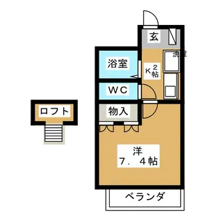 内藤ビル【3階】の間取り