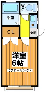 Tフラッツ【2階】の間取り