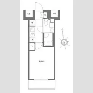 エヌステージジェイアール新白岡駅前【9階】の間取り