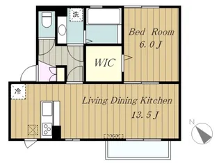 ラヴィクレール【1階】の間取り