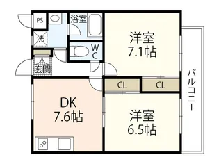 蘭ビル【3階】の間取り