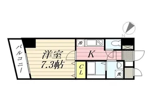 N-flats川崎浜町【3階】の間取り