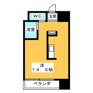 プリマヴェール名駅ノルテ【6階】の間取り