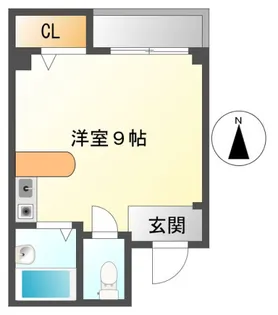 千里山弐番館【2階】の間取り