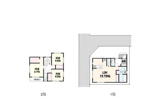東京都足立区六町2【一戸建】の間取り