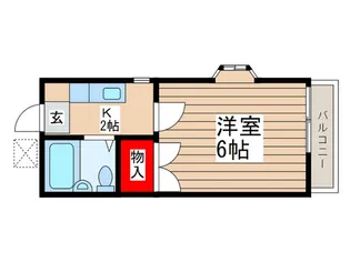 コーポラベンダー【2階】の間取り