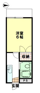 シャトーモリヤ【1階】の間取り