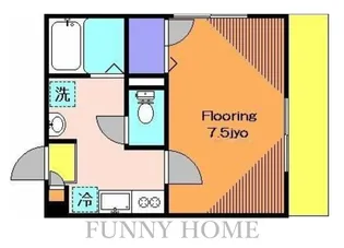 ハイム大塚3【1階】の間取り