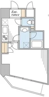 スカイグランデ押上【7階】の間取り