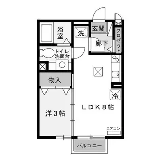 グローバル【1階】の間取り