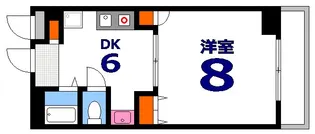 ラポール小町【5階】の間取り