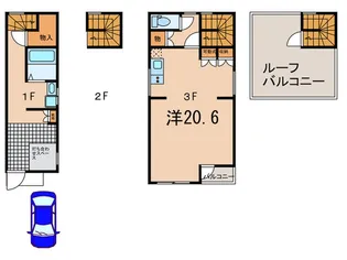 セントレイ茗荷谷の間取り