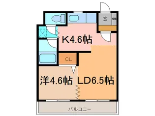 T-フラット204【3階】の間取り