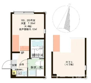 My Place【1階】の間取り