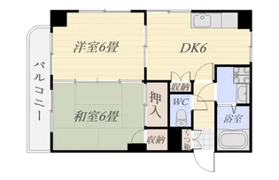 プレジデント武【4階】の間取り