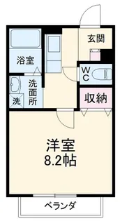 エルメゾン市ヶ尾【1階】の間取り