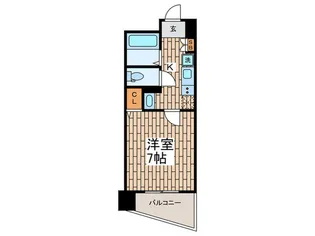 サンテラス池田山【5階】の間取り