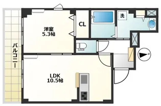 シリウスフロット【2階】の間取り
