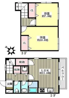フォレストコート山口の間取り
