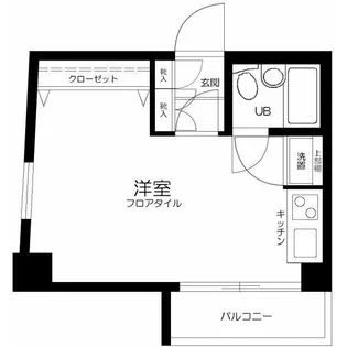 東京都目黒区駒場1【マンション】の間取り