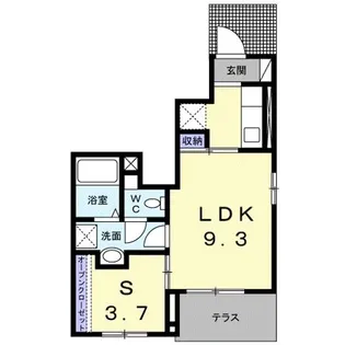 滋賀県大津市一里山5【アパート】の間取り