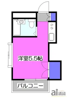 東京都東村山市萩山町4【アパート】の間取り