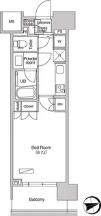 東京都練馬区石神井町3【マンション】の間取り
