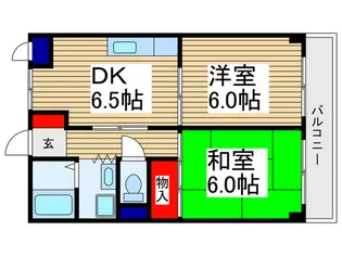 メゾン・ド・イズミ【2階】の間取り