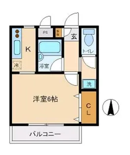 ピアフルールIII【2階】の間取り
