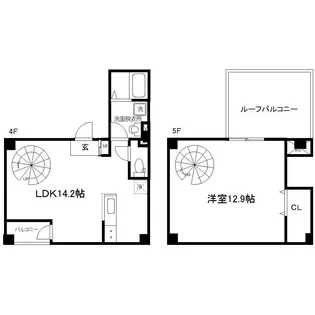 ルミエール長町の間取り
