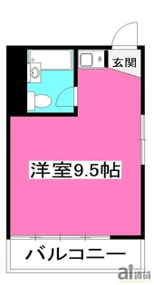 東京都東村山市栄町2【アパート】の間取り