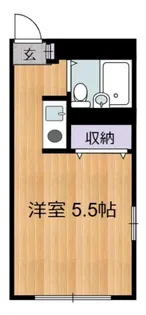 星野ハイツ【3階】の間取り