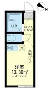 ユナイト宮前平ウインザー【2階】の間取り