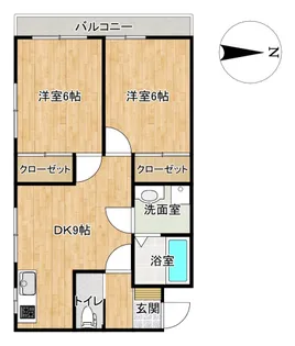 TATSUMIレジデンスOOMIYA【3階】の間取り