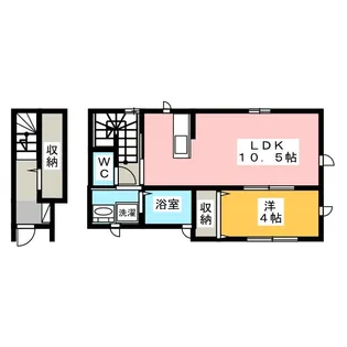 ウィンディ 2【2階】の間取り