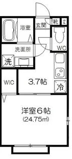 グレースメゾン【2階】の間取り