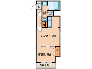 Renge House【7階】の間取り