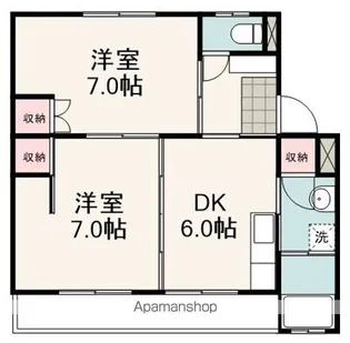 アーバンヒルズ【4階】の間取り
