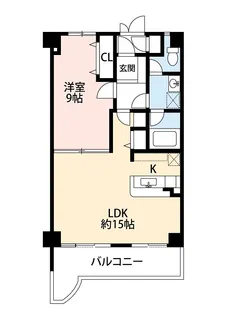 ニューハイツ花水木【3階】の間取り
