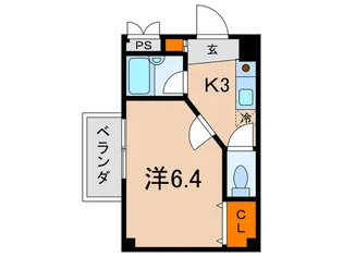 マンション王子【3階】の間取り