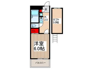 レオパレスFlat浦和【6階】の間取り