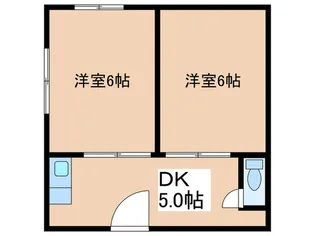 かつや【2階】の間取り