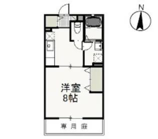 クライン・ブリュッケ C【1階】の間取り