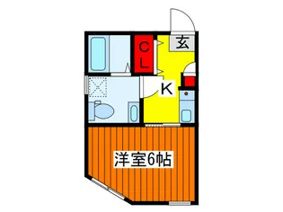 CAMP【3階】の間取り